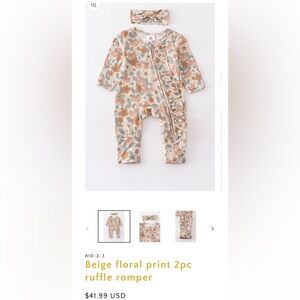 Bamboo Boutique Floral Sleeper